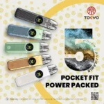 TOKYO 東京帝刻 注油式電子煙主機套裝 | 1300mAh大電量/5-30W可調功率 | 0.71吋HD螢幕抗指紋輕量機身：圖片 2